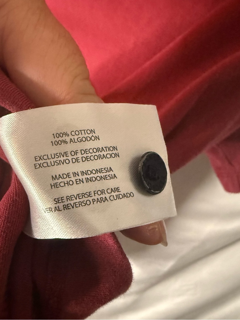 Banana Republic Men's Wine Red Polo Shirt  Size M - Picture 7 of 8